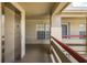 Exterior walkway featuring neutral paint, an elevator, and well maintained community area at 4575 Whitton Way # 1132, New Port Richey, FL 34653