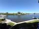 Picturesque water view from the property, capturing the tranquility of the waterfront location at 4823 Ebbtide Ln # 105, Port Richey, FL 34668