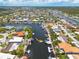 Gorgeous canal-front home featuring a private dock, boat lift and easy access to open water at 4917 Marlin Dr, New Port Richey, FL 34652