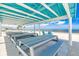 Covered picnic area on the beach, perfect for enjoying meals with scenic views and ocean breezes at 4917 Marlin Dr, New Port Richey, FL 34652
