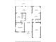Detailed floor plan showcasing the layout of the home, including room dimensions at 4937 Dory Dr, New Port Richey, FL 34652