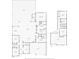 Detailed floor plan showcasing the layout of the home's rooms and living spaces at 5001 Night Star Trl, Odessa, FL 33556