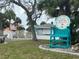 Entrance to the private beach club; GIHBC Members Only at 5045 Pelican Dr, New Port Richey, FL 34652