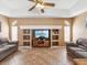 Bright living room with plenty of space, lots of natural light, and tile flooring at 6028 Dorset Rd, Spring Hill, FL 34608