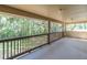 Outdoor patio with green views at 6454 Summerfield Loop, Trinity, FL 34655