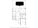 Detailed floor plan showcasing the layout of the home, including room dimensions and the screened pool area at 7175 Bottle Brush Dr, Spring Hill, FL 34606