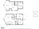 Complete floor plan showcasing both stories of the home and including hot tub measurements at 7422 New York Ave, Hudson, FL 34667
