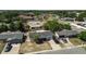 Aerial view of the property within a neighborhood, showcasing the location and surrounding area at 7535 Christina Ln, Port Richey, FL 34668