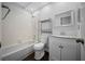 Clean bathroom featuring white fixtures and updated vanity at 7682 St Andrews Blvd, Weeki Wachee, FL 34613
