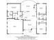 Detailed floor plan showcasing the layout of the home, including bedrooms, bathrooms, and living spaces at 8568 Heather Blvd, Weeki Wachee, FL 34613