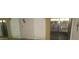 Bright living room with sliding glass doors and neutral walls, with wear and tear evident at 8640 Lake Isle Dr # 188, Temple Terrace, FL 33637