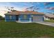 Beautiful home with a well-manicured lawn and a two-car garage, perfect for Gathering living at 9251 Geneva St, Spring Hill, FL 34608