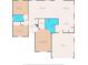 Detailed floor plan illustrating room dimensions and layout for the home's main living areas at 9251 Geneva St, Spring Hill, FL 34608