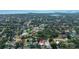 Wide aerial shot of the community, highlighting the neighborhood's proximity to the water at 1004 Peninsula Ave, Tarpon Springs, FL 34689
