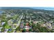 Residential community and street overview, showing the proximity to local amenities and waterways at 1004 Peninsula Ave, Tarpon Springs, FL 34689