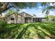 This home has a screened in patio area in the backyard and has good sun exposure at 10296 Palmgren, Spring Hill, FL 34608
