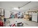 Spacious garage with plenty of room for storage and a workspace at 10296 Palmgren, Spring Hill, FL 34608