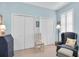 Bedroom with comfortable furniture and plenty of storage space at 11308 Mollymawk Ct, New Port Richey, FL 34654