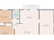 This floor plan presents a layout of the home and includes the dimensions of each room at 11751 Key Lime Dr, New Port Richey, FL 34654