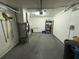 Unfinished garage offering lots of room for storage at 13180 Lawrence St, Spring Hill, FL 34609