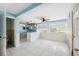 Spacious kitchen with updated countertops and breakfast bar at 14220 Hendry Ct, Hudson, FL 34667