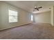 Neutral bedroom with ample natural light and ceiling fan at 19551 Timberbluff Dr, Land O Lakes, FL 34638