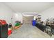 Spacious two-car garage provides ample storage space for vehicles and gear at 3907 Headsail Dr, New Port Richey, FL 34652