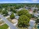 Wide aerial view of the property highlighting its location and neighborhood setting at 4520 Blanche St, New Port Richey, FL 34652