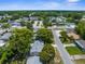 Detailed aerial view of the neighborhood highlighting the property and surrounding streets at 4520 Blanche St, New Port Richey, FL 34652