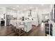Spacious modern kitchen with a large island, stainless steel appliances, and ample counter space at 5005 Southern Valley Loop, Brooksville, FL 34601