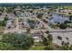 Beautiful aerial view of the neighborhood, house, and private outdoor space at 5132 Flora Ave, Holiday, FL 34690
