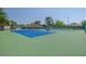 Well-maintained tennis courts surrounded by lush greenery offer a perfect recreational space at 6508 Tina Dr # 14, New Port Richey, FL 34653