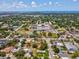 Aerial view of the property with the surrounding community and nearby amenities at 6823 Oak Hill Dr, New Port Richey, FL 34653