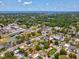 Aerial view of the property with the surrounding community and nearby amenities at 6823 Oak Hill Dr, New Port Richey, FL 34653