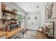 Charming pantry area with open shelving, butcher block countertop, and ample storage at 7340 20Th, Zephyrhills, FL 33540