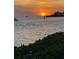 Beautiful sunset view over the water near the property at 8211 Brent St # 836, Port Richey, FL 34668