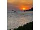 Beautiful sunset view over the water near the property at 8211 Brent St # 836, Port Richey, FL 34668