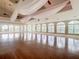 Expansive ballroom with elegant draping, high ceilings, and ample natural light, perfect for grand events and celebrations at 10181 Holly Berry Dr, Weeki Wachee, FL 34613