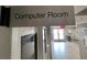 Sign for the community computer room in the clubhouse at 11619 Boynton Ln, New Port Richey, FL 34654