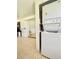 This laundry area includes a stackable washer and dryer set, conveniently located at 11619 Boynton Ln, New Port Richey, FL 34654