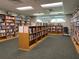 Well-stocked library provides a quiet retreat for book lovers within the community clubhouse at 11619 Boynton Ln, New Port Richey, FL 34654