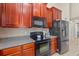Kitchen boasting stainless steel appliances and lots of cabinet storage at 12055 Colony Lakes Blvd, New Port Richey, FL 34654