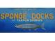 Colorful mural that welcomes you to the Sponge Docks of Tarpon Springs at 124 Athens St, Tarpon Springs, FL 34689