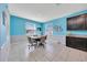 Cozy dining area featuring two windows and table with seating, perfect for intimate meals at 13454 Golden Lime Ave, Spring Hill, FL 34609