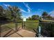 Dog park featuring secure fencing, a convenient water fountain, and clearly posted rules for responsible pet owners at 14008 Lugano Ct, Hudson, FL 34669