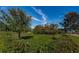 A view of the dog park area featuring a well-maintained lawn and green space for pets to enjoy in a secure environment at 14008 Lugano Ct, Hudson, FL 34669