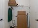 Walk-in closet with shelving and some hanging storage at 15159 Durango Cir, Brooksville, FL 34604