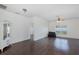 Bright and airy living room featuring hardwood floors and natural light at 15159 Durango Cir, Brooksville, FL 34604