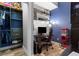 A bedroom featuring a closet with shelves and storage at 16697 Courtyard Loop, Land O Lakes, FL 34638