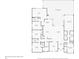 Detailed floor plan featuring the layout of the first floor at 16697 Courtyard Loop, Land O Lakes, FL 34638